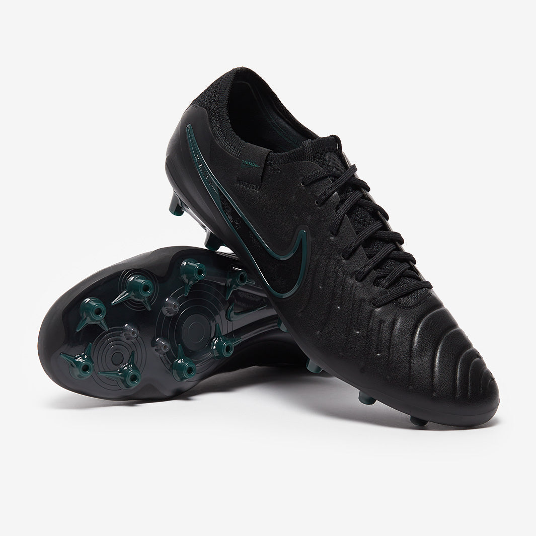 Nike Tiempo Legend X Elite AG-Pro - Nero/Nero/Deep Jungle - Scarpe