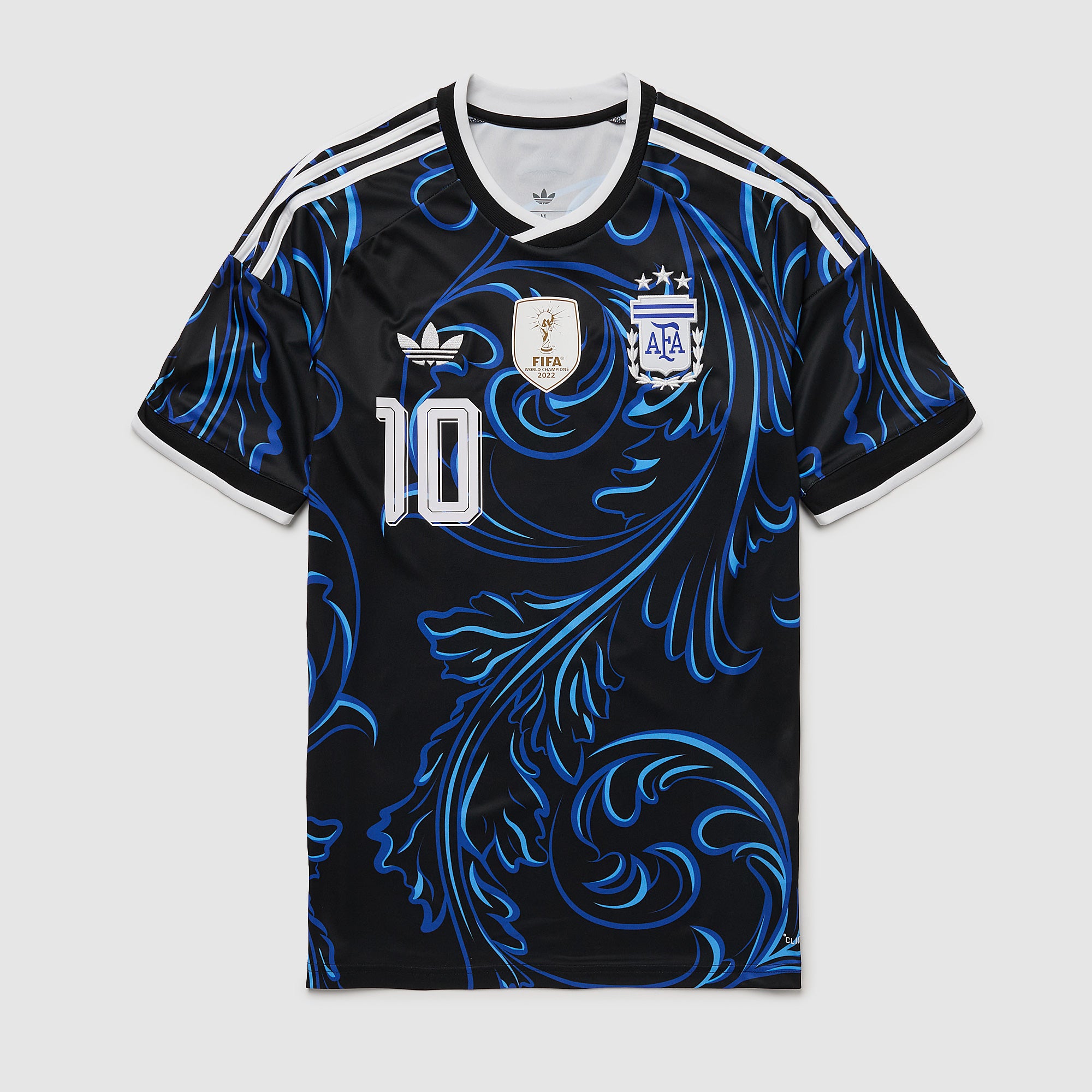 アルゼンチン MESSI 10 シャツ ブラック　オーセンティック adidas Originals Argentina 2026 Away Shirt with Messi 10 - Black
