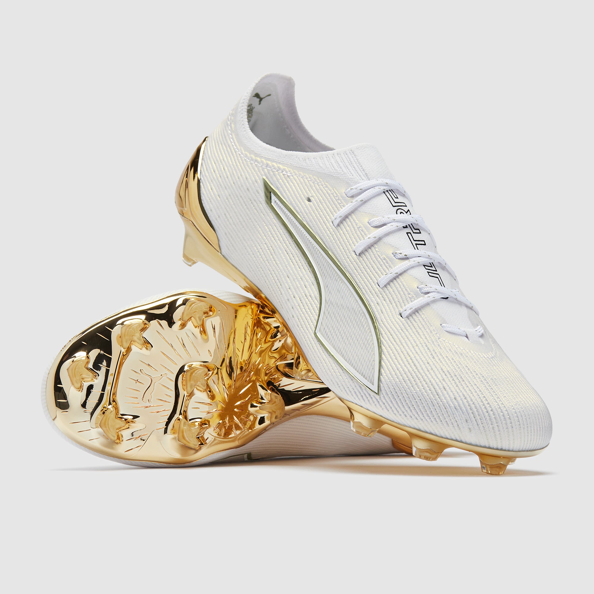PUMA ULTRA サッカーシューズ ホワイト ゴールド Puma Ultra 6 Ultimate Firm Ground - Puma White - Adult Boots