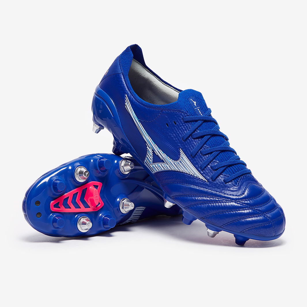 【極美品！】Mizuno Morelia neo3 β Japan MIX Mizuno Morelia Neo 3 β Made In Japan SG Mix - Blu Reflex/Bianco