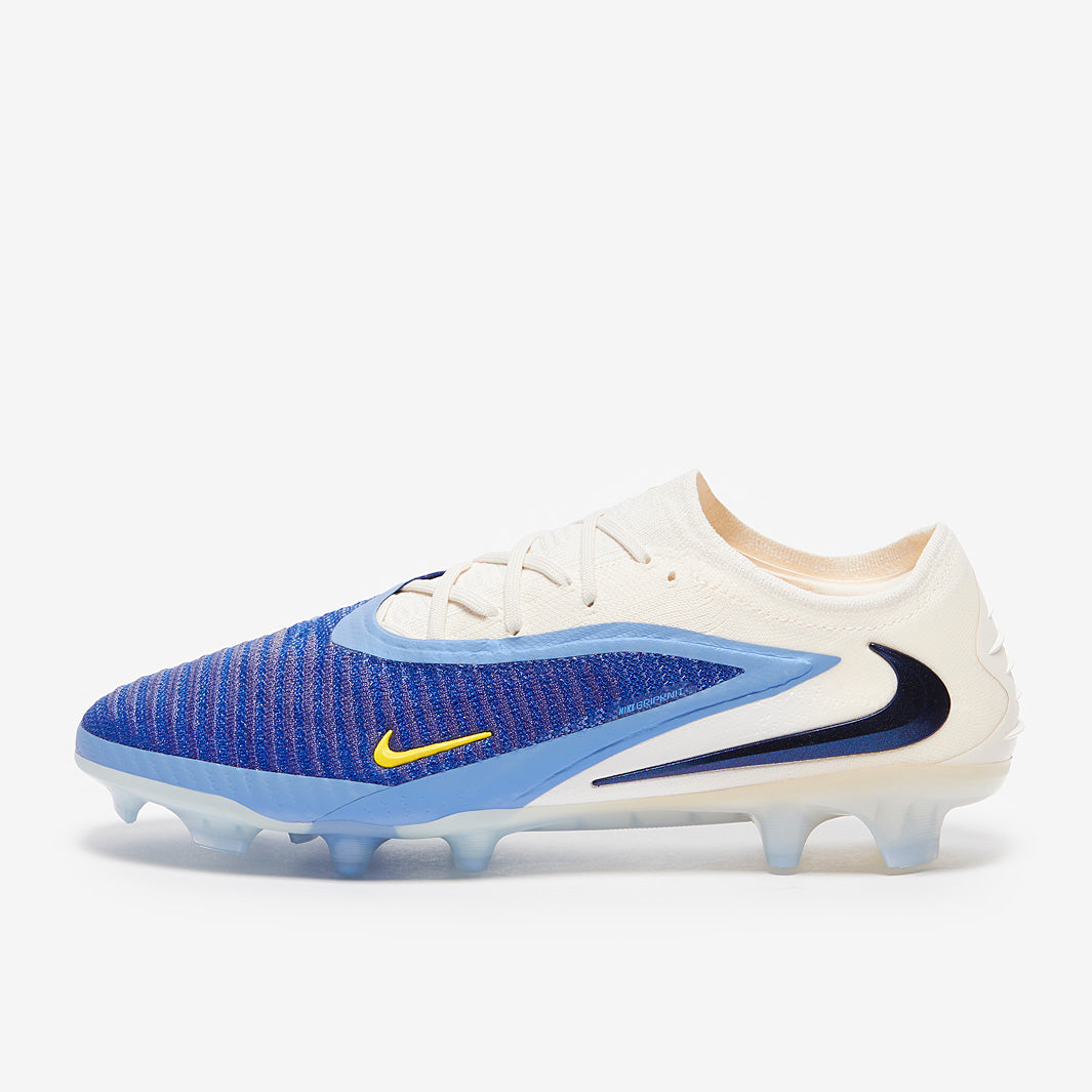 Nike Phantom 6 Elite Low FG - Blu Racer/Bianco/Ossidiana Scuro