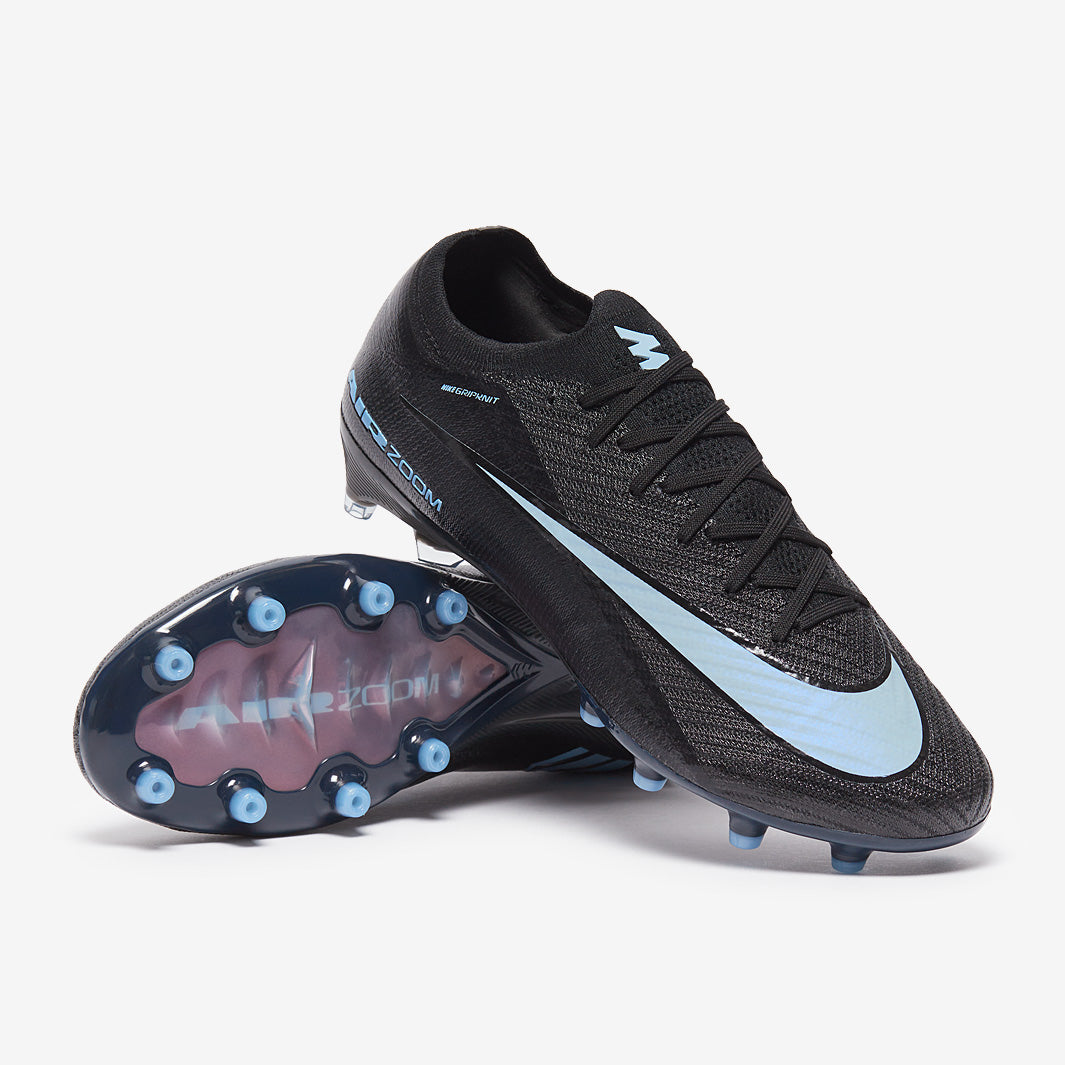 Nike Air Zoom Mercurial Vapor XVI Elite AG-Pro - Nero/Blu Ghiaccio