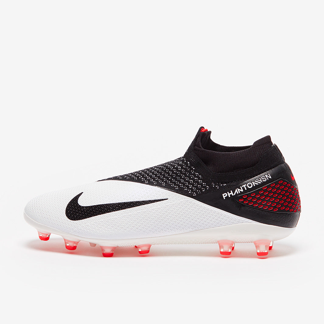 Nike Phantom Vision II Elite DF AG-PRO - White/Black/Laser Crimson